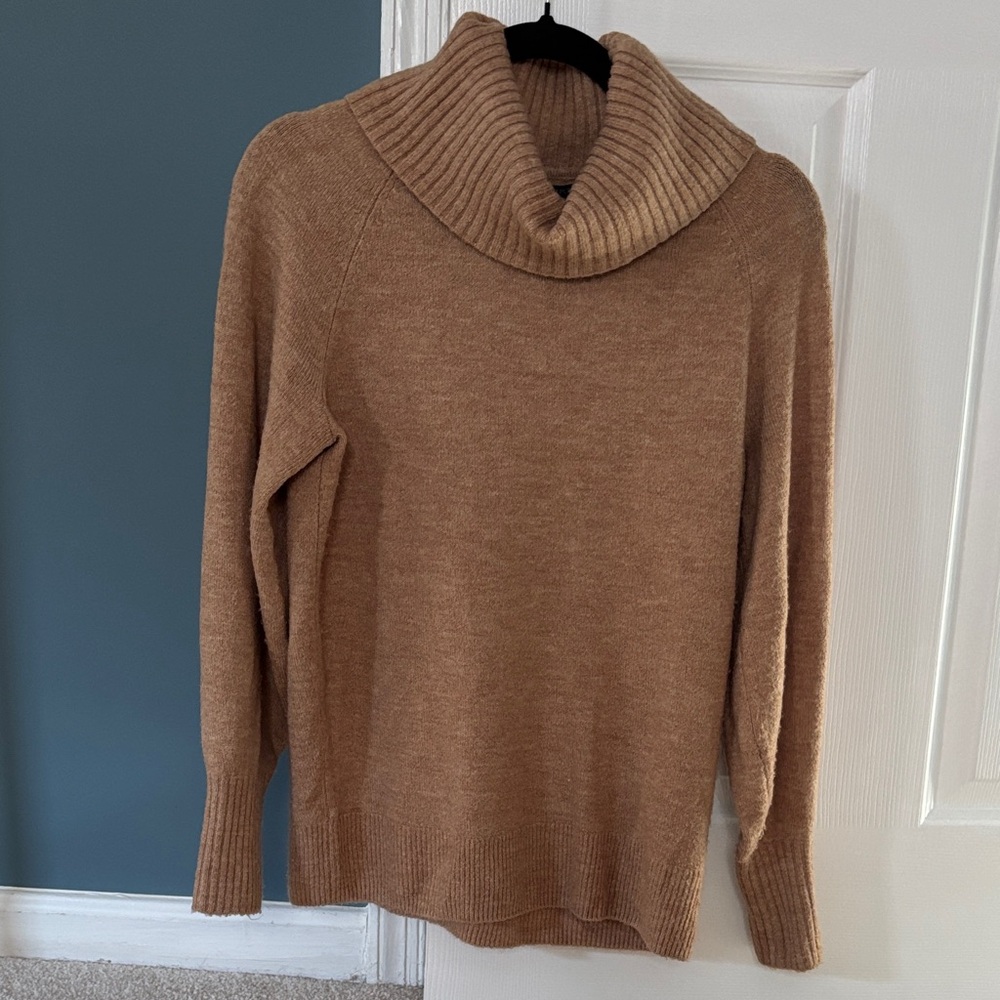 Banana Republic Camel Cowl Neck Sweater